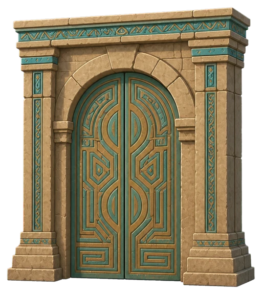 Kadim kapı kapalı